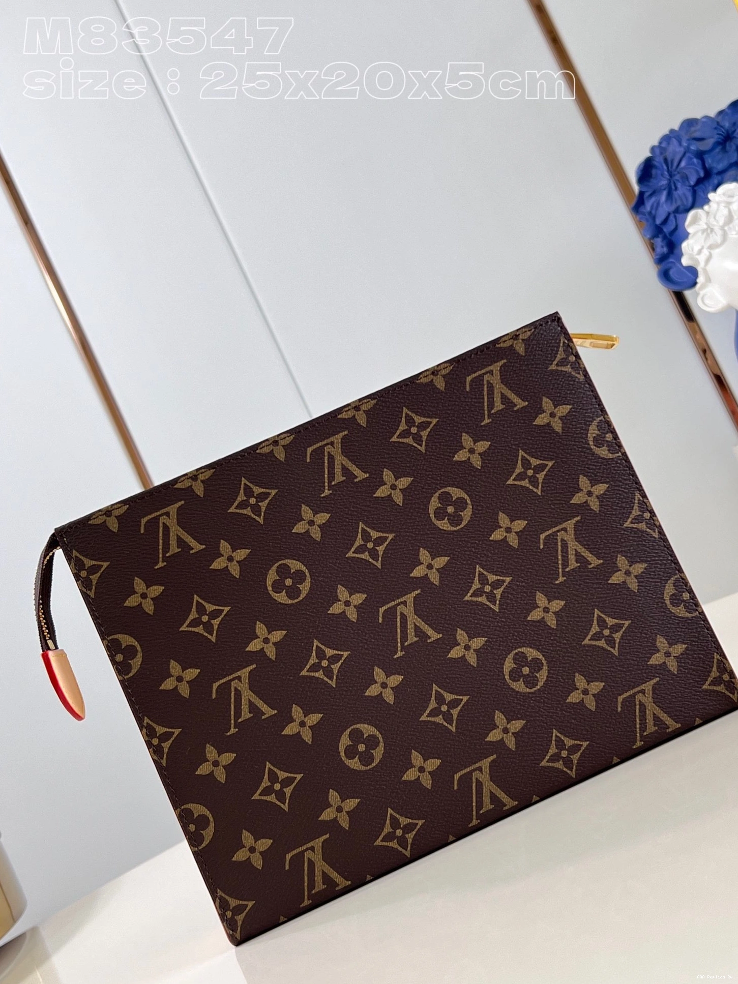 AAA Replica Ru VUITTON Toilette-25*20*5.5cm Poche LOUIS 0712